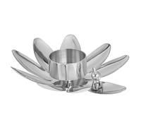 Hilke Collection - Hilke X Moomin Tealight Holder Lilla My, Nickel Plated - Silver