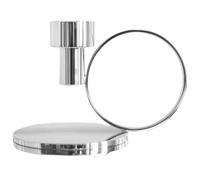 Hilke Collection - Insieme Chamber Candlestick, Nickel Plated - Silver