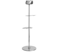 Hilke Collection - Ninfea Alta Candlestick 30 cm - Silver
