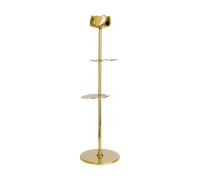 Hilke Collection Ninfea Alta candlestick 40 cm Brass