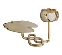 Hilke Collection - Ninfea Candle Holder Gold, No.1 - Gold