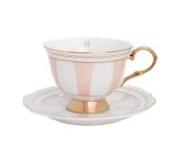 Hilke Collection Strisce Rosa cup with saucer 22 cl