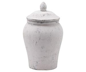 Hill 1975 20731 Bloomville Stone Ginger Jar, CERAMIC, Multi-Colour, One Size