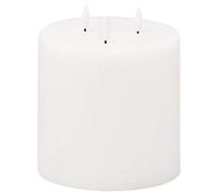 Luxe Collection Natural Glow 6x12 LED White Candle