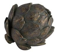 Hill Interiors Decorative Artichoke Hill 1975, Antique Bronze Resin, 10 x 10 x 10 cm