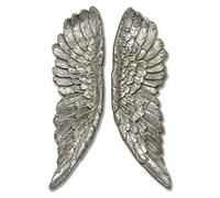 Hill 1975 Antique Silver Angel Wings, Resin, Mixed, 19 x 7 x 61cm