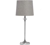 Hill 1975 Florence Chrome Table Lamp, GLASS,METAL, Mixed, 20 x 20 x 52cm