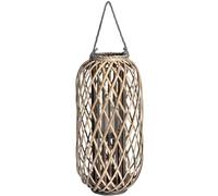 Hill 1975 Large Standing Wicker Lantern