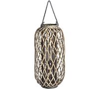 Hill 1975 Large Standing Wicker Lantern, Mixed, one