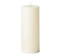 Hill 1975 Luxe Collection Natural Glow 3.5 x 9 LED Ivory Candle, PLASTIC,WAX, Mixed, 9 x 9 x 23 cm
