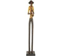 Hill 1975 Standing Jazz Band Saxophonist, Resin, Mixed, one, 0264