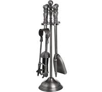 Hill 1975 Traditional Companion Set in Antique Pewter, Nickel, Mixed, one
