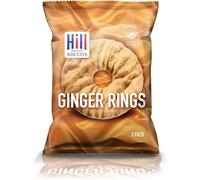 Hill Biscuit Portion Mini Packs | Perfect for On-The-Go Snacking, Office, Travel | Ginger Rings Flavour - 20 Packs (3 Biscuits In Each Pack)