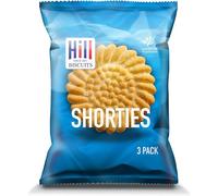 Hill Biscuit Portion Mini Packs | Perfect for On-The-Go Snacking, Office, Travel | Shorties Flavour - 20 Packs (3 Biscuits In Each Pack)