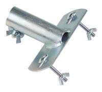 Hill Brush Broom Clamp - Flat No.1 - with Nuts and Bolts