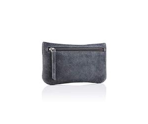 Hill & How Women's Bag Leather Belt Pouch, Grey, One Size
