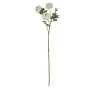 Hill Interiors African Marigold Large Spray Artificial Flower - Plastic - L11 X W11 X H100 Cm - White