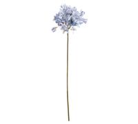 Hill Interiors Agapanthus Artificial Flower In Light Blue Light Blue