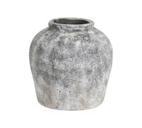Hill Interiors Aged Stone Ceramic Vase - Grey - One Size - Grey