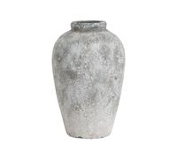 Hill Interiors Aged Stone Tall Ceramic Vase - Grey - One Size - Grey