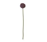 Hill Interiors Allium Stem Artificial Plant - Purple - 75cm - Purple