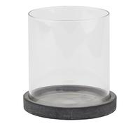Hill Interiors Amalfi Hurricane Lantern (One Size) (Grey)