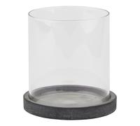 Hill Interiors Amalfi Hurricane Lantern - Grey - One Size - Grey
