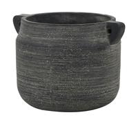 Hill Interiors Amalfi Hydria Pot Grey (One Size)
