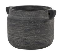 Hill Interiors Amalfi Hydria Pot Grey (One Size)