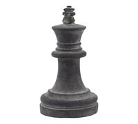 Hill Interiors Amalfi King Chess Piece In Grey Grey One Size