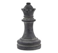 Hill Interiors Amalfi Queen Chess Piece Decoration Grey (One Size)