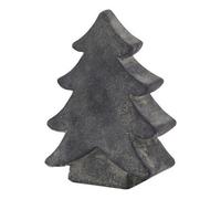 Hill Interiors Amalfi Small Christmas Tree - Ceramic - L5 X W12 X H17 Cm - Grey