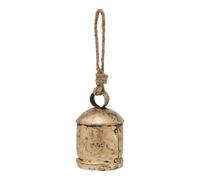 Hill Interiors Antique Bell Bauble - Gold - Gold - One Size - 100% Mixed