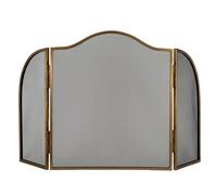Hill Interiors Antique Look Fire Screen Br (65Cm X 3Cm X 65Cm)