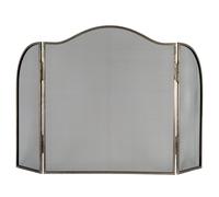 Hill Interiors Antique Look Fire Screen Silver (65Cm X 3Cm X 65Cm)