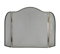 Hill Interiors Antique Look Fire Screen - Silver - 85cm x 3cm x 85cm - Silver - 100% Mixed