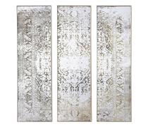 Hill Interiors Antique Look Wall Mirror (Pack Of 3) Bronze (One Size)