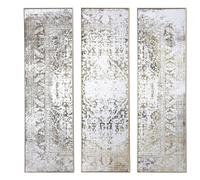 Hill Interiors Antique Look Wall Mirror (Pack of 3)One Size Bronze HI4338
