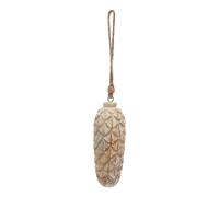 Hill Interiors Antique Pine Cone Bauble 18Cm X 7Cm X 7Cm In Brown Brown One Size