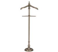 Hill Interiors Antiqued Valet Stand - Metal - L6 X W45 X H132 Cm - Silver