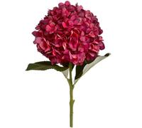 Hill Interiors Artificial Autumn Hydrangea - Ruby - One Size