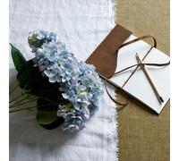 Hill Interiors Artificial Hydrangea Bunch - Plastic - L23 X W23 X H47 Cm - Blue