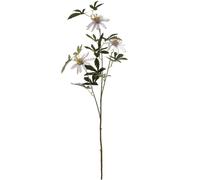 Hill Interiors Artificial Passion Flower Spray - White - One Size