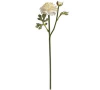 Hill Interiors Artificial Ranunculus Spray in Green Hill Interiors Green