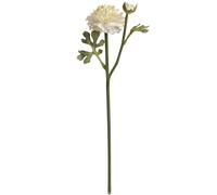 Hill Interiors Artificial Ranunculus Spray in Green Hill Interiors Green