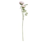 Hill Interiors Artificial Single Short Stem Ranunculus - Pastel Pink - One Size
