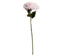 Hill Interiors Artificial Single Stem Hydrangea In Pink Pink
