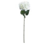 Hill Interiors Artificial Single Stem Hydrangea - White - One Size