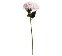 Hill Interiors Artificial Single Stem Hydrangea In Pink Pink