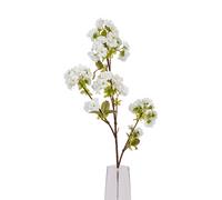Hill Interiors Artificial Tall Blossom - Plastic - L6 X W8 X H130 Cm - White